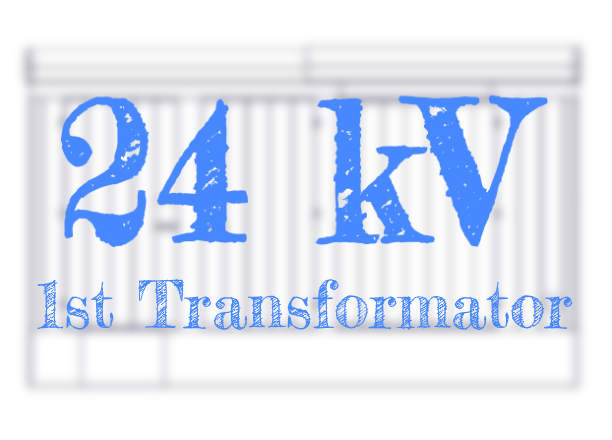 24kV  -1 transformator